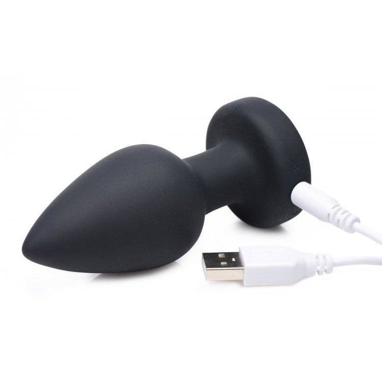 Silicone Medium Vibrating Butt Plug - Anal Toys Collection Intimates Adult Boutique