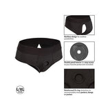 Boundless Backless Brief Harness Black L/XL | Couples Sextoys Intimates Adult Boutique