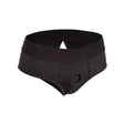 Boundless Backless Brief S-m Harness Black Intimates Adult Boutique