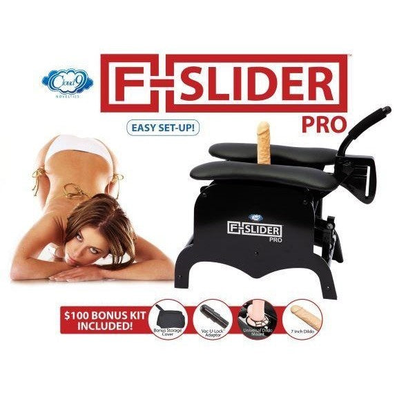 F-Slider Pro Heavy Duty Sex Machine | Fetish Chair | Light Dildo Intimates Adult Boutique