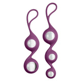Cloud 9 Health & Wellness Borosilicate Kegel Training Set - Plum Intimates Adult Boutique