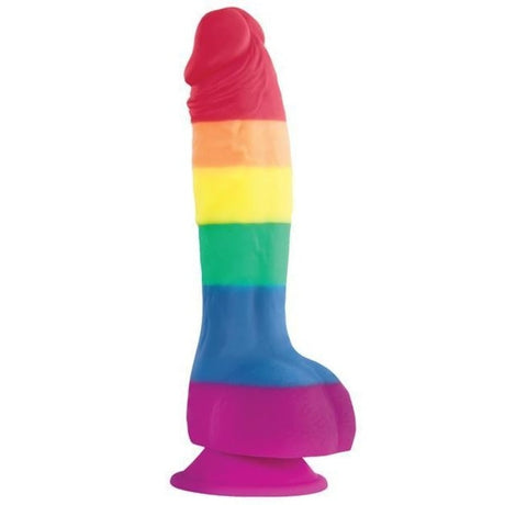 Rainbow Colours Pride Edition 6 inch Dildo  Intimates Adult Boutique
