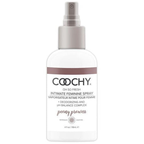 Coochy Intimate Feminine Spray Peony Prowess 4 Oz  Intimates Adult Boutique