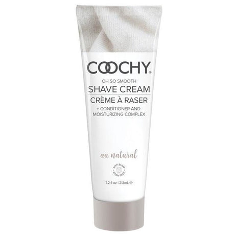 Coochy Shave Cream Au Natural 7.2 Oz - Bath & Body Products Intimates Adult Boutique