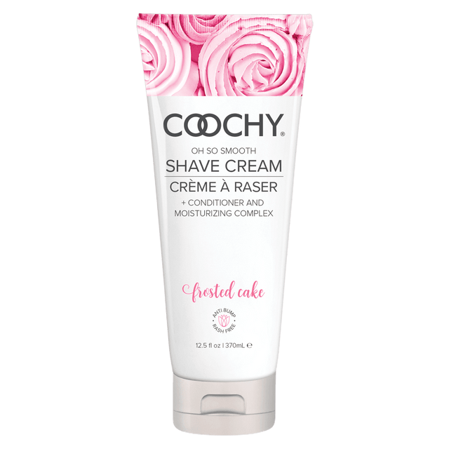 Coochy Shave Cream Frosted Cake 12.5 Oz - Bath & Body Intimates Adult Boutique
