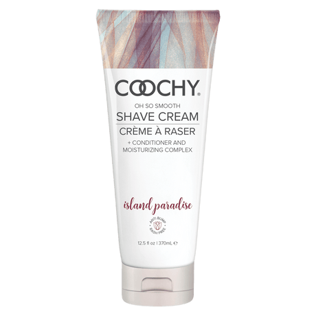 Coochy Shave Cream Island Paradise 12.5 Oz - Bath & Body Intimates Adult Boutique