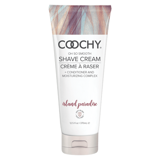 Coochy Shave Cream Island Paradise 12.5 Oz - Bath & Body Intimates Adult Boutique
