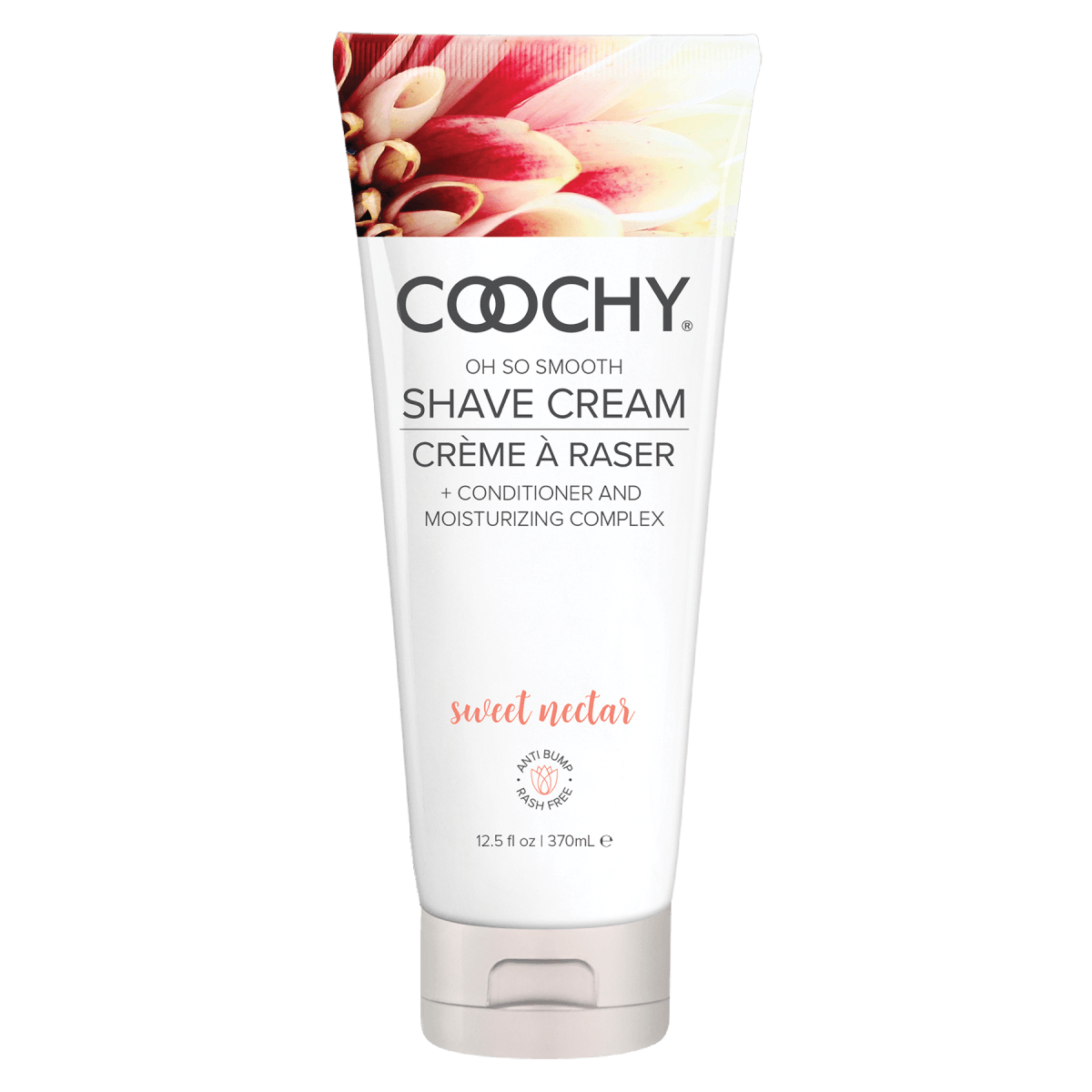Coochy Shave Cream Sweet Nectar 12.5 Oz - Bath & Body  Intimates Adult Boutique