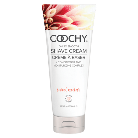 Coochy Shave Cream Sweet Nectar 12.5 Oz - Bath & Body  Intimates Adult Boutique