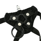Corsette Harness Black Vibrating Intimates Adult Boutique