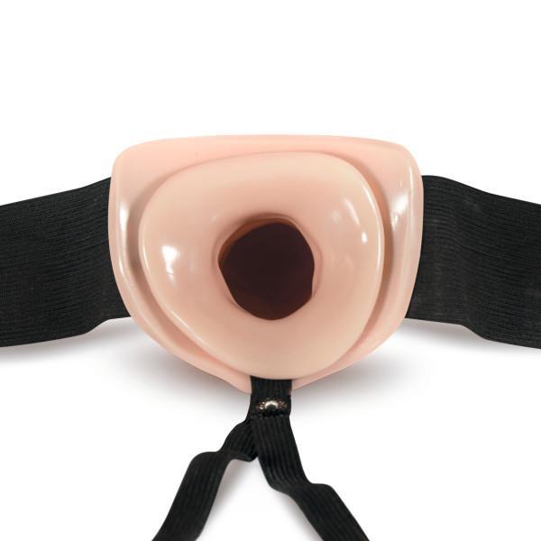 7inch Hollow Strap On Vanilla for Men | Dr. Skin Sextoys Intimates Adult Boutique