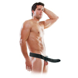 Fetish Fantasy 8in Hollow Strap On Black Intimates Adult Boutique