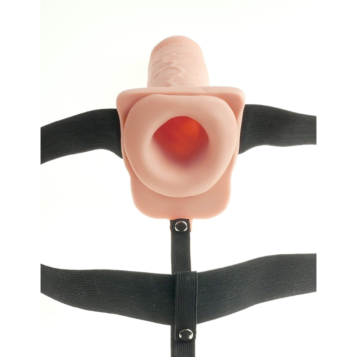 9 Inch Hollow Strap On with Balls | Rechargeable Sextoy for Men Intimates Adult Boutique