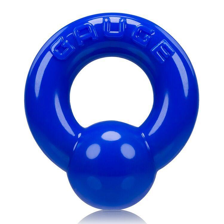 Gauge Cockring Oxballs Police Blue Intimates Adult Boutique