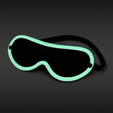 Glo Bondage Blindfold Green Intimates Adult Boutique