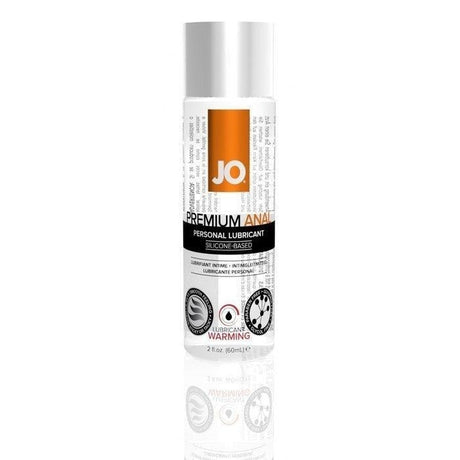 Jo 2 Oz Anal Premium Silicone Lube Warming Intimates Adult Boutique