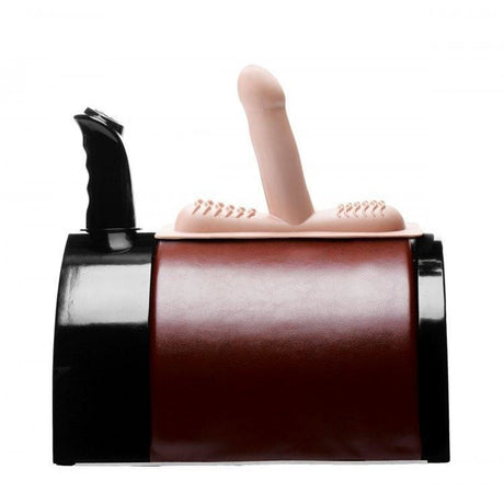 Lovebotz Saddle Deluxe Riding Sex Machine W-dual Attachments Intimates Adult Boutique