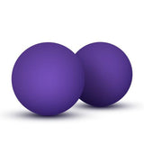 Luxe Double O Kegel Balls 1.3 Oz Purple Intimates Adult Boutique