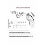 Mancage Chastity 4.5in Transparent Model 04 Intimates Adult Boutique