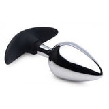 Master Series Dark Invader Metal & Silicone Anal Plug Large Intimates Adult Boutique