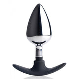 Master Series Dark Invader Metal & Silicone Anal Plug Large Intimates Adult Boutique