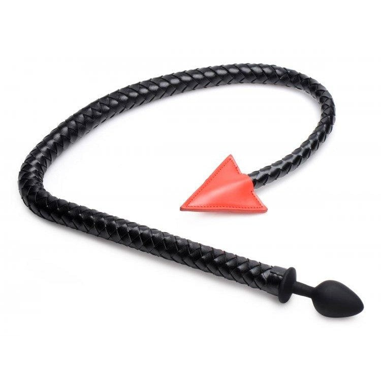 Master Series Hellbound Braided Devil Tail Anal Plug Intimates Adult Boutique