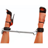 Master Series Spread Me Steel Adjustable Spreader Bar Intimates Adult Boutique