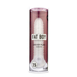 Perfect Fit Fat Boy Checker Box Sheath 7.5in Clear Intimates Adult Boutique