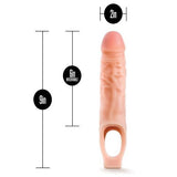 9in Silicone Cock Sheath Penis Extender - Men's Sextoys Intimates Adult Boutique