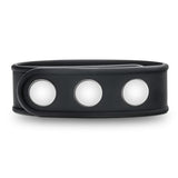 Performance Vs5 Silicone 3 Snap Cock Strap Black Intimates Adult Boutique