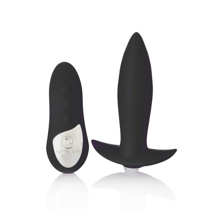 Nu Sensuelle Remote Control Butt Plug Black - Anal Toys Category Intimates Adult Boutique