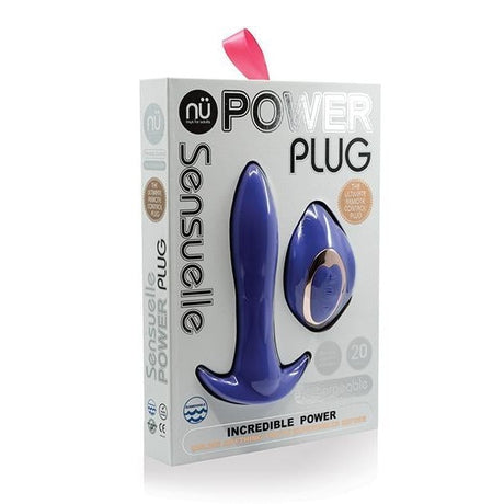 Sensuelle Remote Control Butt Plug Ultra Violet | Anal Toy Category Intimates Adult Boutique