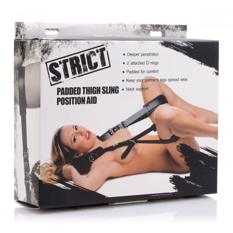 Strict Padded Thigh Sling Position Aid Intimates Adult Boutique