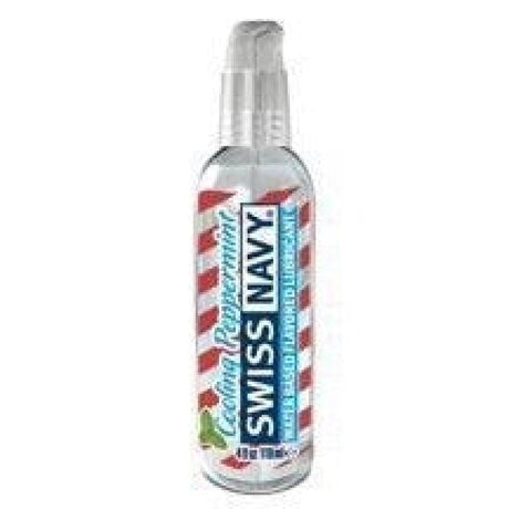 Swiss Navy Candy Cane Cooling Peppermint 4 Oz Intimates Adult Boutique