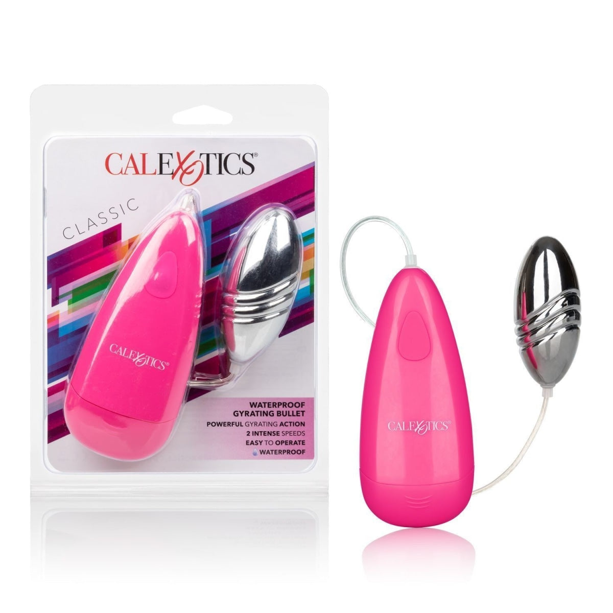 Waterproof Gyrating Bullet Pink Intimates Adult Boutique